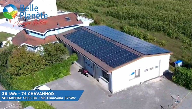 Installation professionnelle photovoltaïque à Chavanod